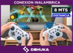 Joystick Dehuka Control Gamer Color Blanco /negro HS-SW510N