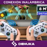 Joystick Dehuka Control Gamer Color Blanco /negro HS-SW510N