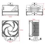 CPU Cooler Id-Cooling FROZN A410 SE - Imagen 6
