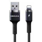 Cable de carga rápida Compatible Lighting a USB reforzado