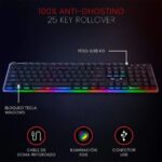 Teclado Redragon Dyaus Black Spanish - Imagen 4