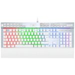 Teclado Redragon Yama White purple switch spanish K550W-1-SP