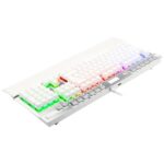 Teclado Redragon Yama White purple switch spanish K550W-1-SP - Imagen 3