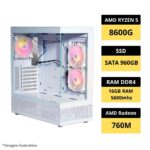 PC GAMER | Ryzen 5 8600G – 16GB RAM 5600mhz – SSD 960GB